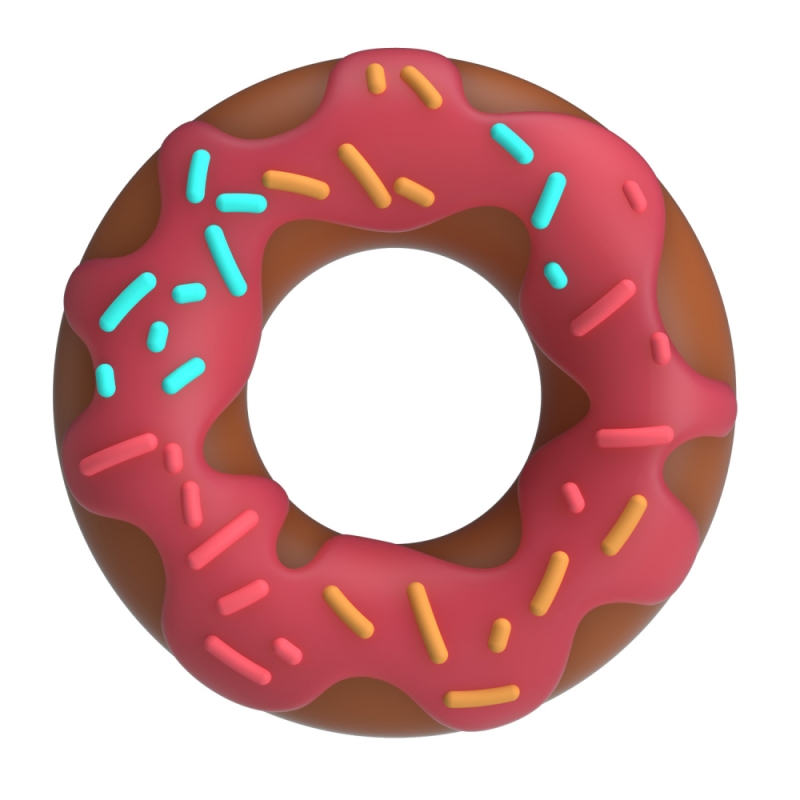 Кольцо эрекционное "Pretty Love Berry" супер нежное 